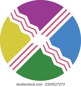 Letra X - tipografía del logotipo de letra