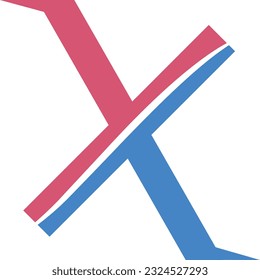 Letter X - Font Logo typography