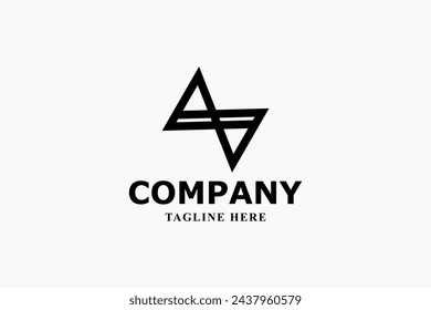 letter x and hourglass monogram logo