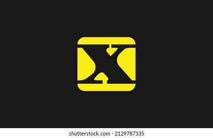 Letter X icon design. Creative modern letters icon, Premium vector illustration.