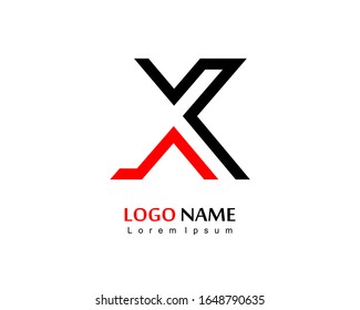 Letter X Icon Logo Monogram Vector Stock Vector (Royalty Free ...