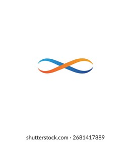 letra x infinity ícone do design do logotipo