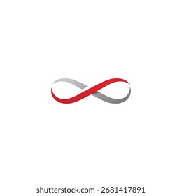 letra x infinity ícone do design do logotipo