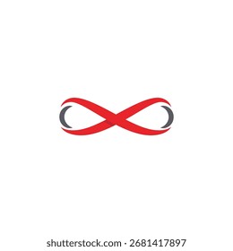 letra x infinity ícone do design do logotipo