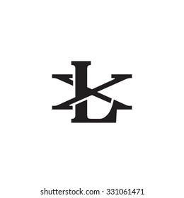 letter X and L monogram logo