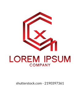 Letter X line logo design.Creative minimal linear monogram symbol. Universal elegant vector sign design. Premium type of business logo. Graphic alphabet symbol for technology identity