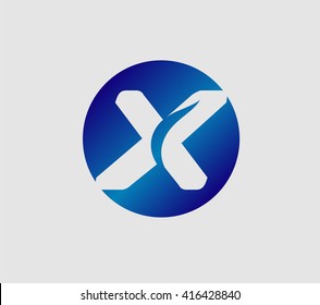 Letter X logo
