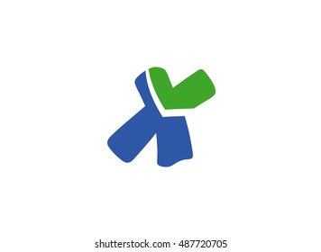 Letter X logo
