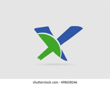 Letter X logo
