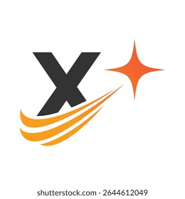 Letter X logo, X logo, AI logo set, modern and minimal design, tech-inspired, colorful icons and symbols, suitable for artificial intelligence, innovation, branding, startups, and digital identity.