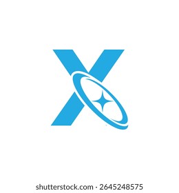 Letter X logo, X logo, AI logo set, modern and minimal design, tech-inspired, colorful icons and symbols, suitable for artificial intelligence, innovation, branding, startups, and digital identity.