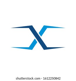 Letter X Logo can be used for company, sign, icon, and others.