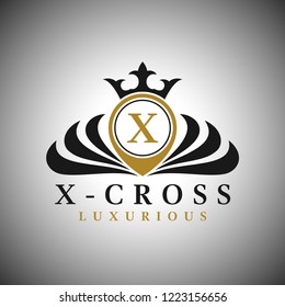 Letter X Logo - Classic Luxurious Style Logo Template