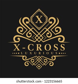 Letter X Logo - Classic Luxurious Style Logo Template