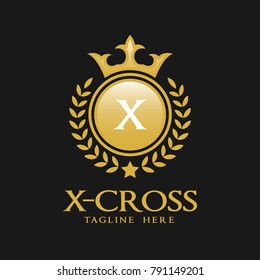 Letter X Logo - Classic Luxurious Style Logo Template