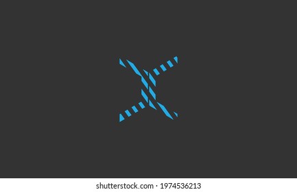 LETTER X LOGO OR LOGO CONCEPT
