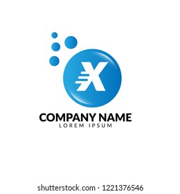 letter X logo concept. Designed for your web site design, logo, app, UI
