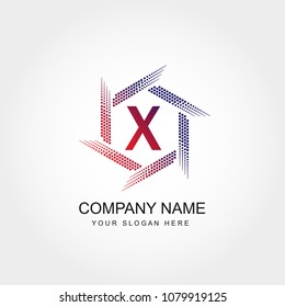 Letter X Logo Design
