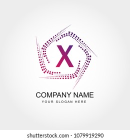 Letter X Logo Design
