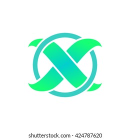 Letter X Logo Design.