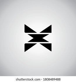 Letter X logo design concept