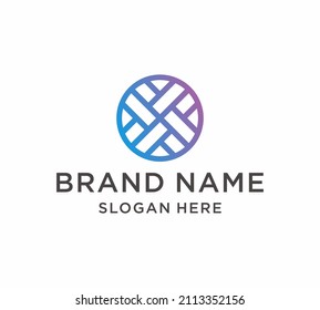 Estilo de espacio negativo del concepto de diseño del logotipo de la letra X. Signo abstracto construido a partir de marcas de verificación. Icono de plantilla de elementos del vector