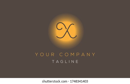 Letter X Logo Design, Creative Modern Icon X