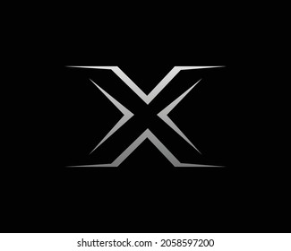 Letter x shape logo Royalty Free Vector Image - VectorStock