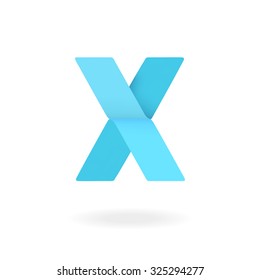 Letter X logo design template. Stylish vector icon