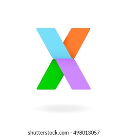 Letter X logo design template. Stylish vector icon