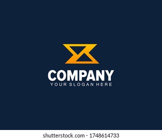 vector de diseño de logotipo de letra x. concepto de diseño de logotipo de negocios de letras x letras de propiedades creativas. 