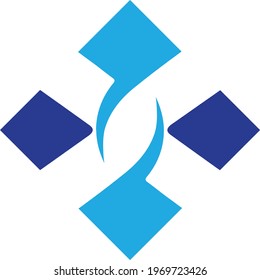 Plantilla vectorial de diseño de logotipo de carta X para la marca de identidad corporativa. 
