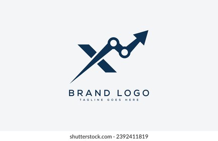 letter X logo design vector template design for brand.