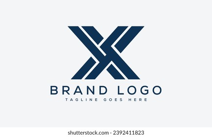 letter X logo design vector template design for brand.