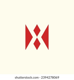 Letter x logo design vector idea with creative and simple concept