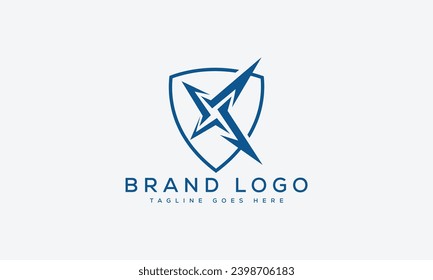 letter X logo design vector template design for brand.