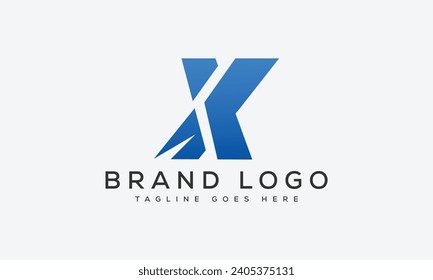 letter X logo design vector template design for brand.