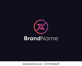 Letter X Logo | Gradient Logo