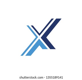 Letter X Logo Icon Design Template Element