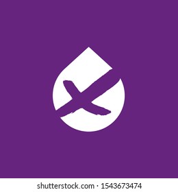 Letter x logo icon design template elements 
