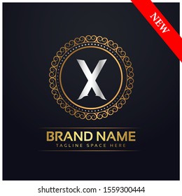 Letter X logo icon design template elements 