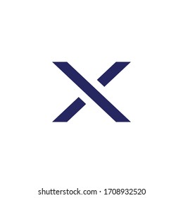 Letter X logo icon design template elements.