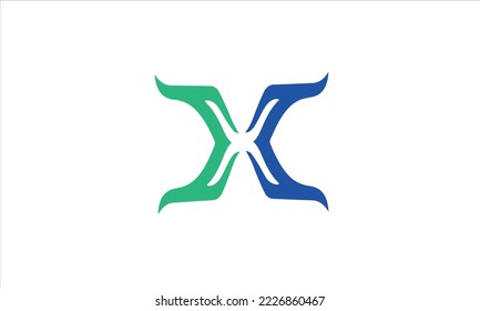  letter X logo icon design template element vector image