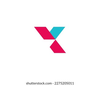 Letter X logo icon design template elements