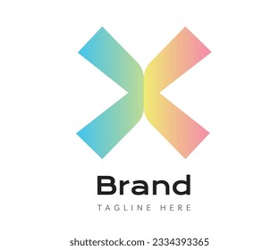 Letter X logo icon design template elements. Usable for Branding and Business Logos.
