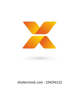 Letter X logo icon design template elements 