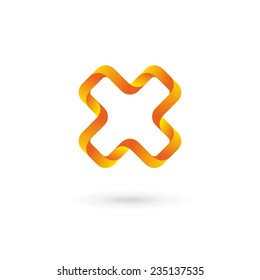 Letter X logo icon design template elements 