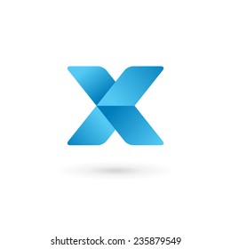 Letter X logo icon design template elements 