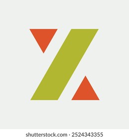 Logo da letra X. Design de ícones. Elementos do modelo. Logótipos abstratos geométricos