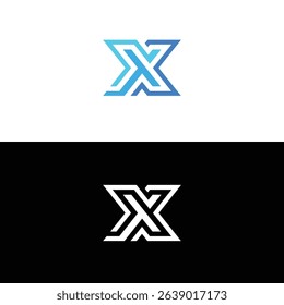 Letter X logo icon design template elements. Vector elements template icon.